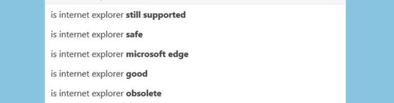 Is Internet Explorer