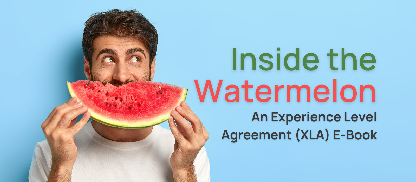 Graphic for the XLA e-book, Inside the Watermelon.
