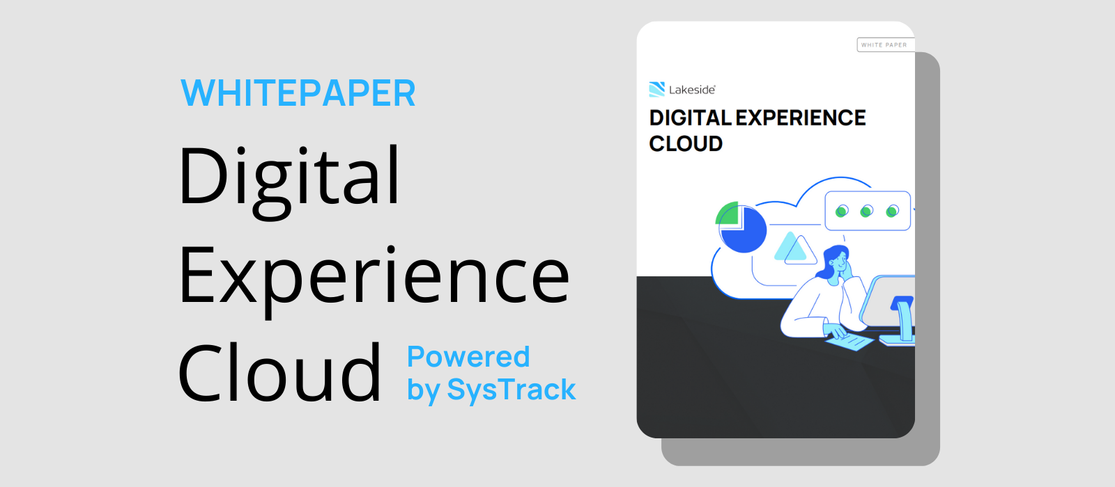 Graphic showing the cover of the Digital Experience Cloud white paper.