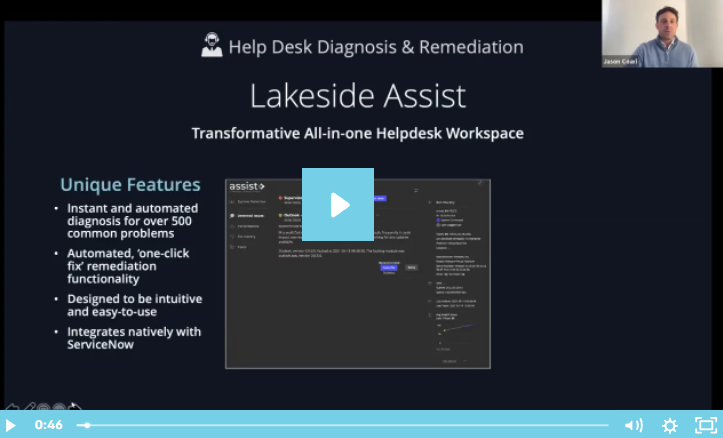 Screenshot from the Reimagine the Help Desk video.