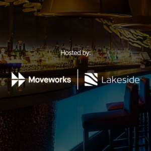 Image of bar with Moveworks and Lakeside Software Logo