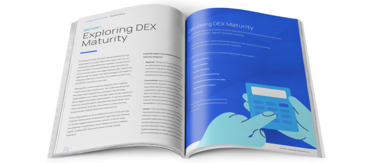 Lakeside Research Confirms Enterprise Investment in DEX Reduces Employee Downtime and Attrition
