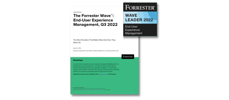 Lakeside Software Recognized as a Leader in End-User Experience Management by Independent Research Firm