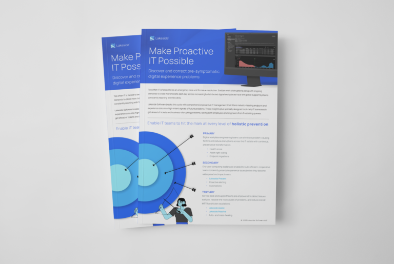 Make Proactive IT Possible