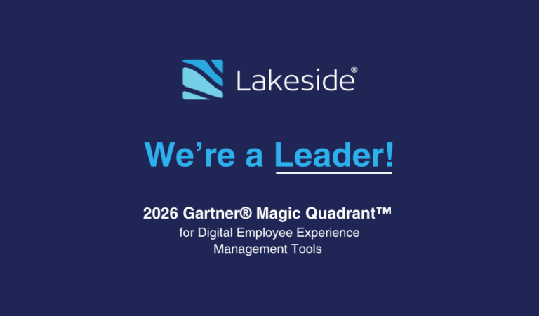 Lakeside Software Named a Leader in the 2026 Gartner® Magic Quadrant™ for Digital Employee Experience Management Tools